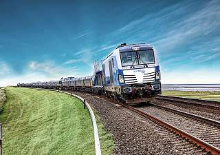 Der blaue AUTOZUG Sylt